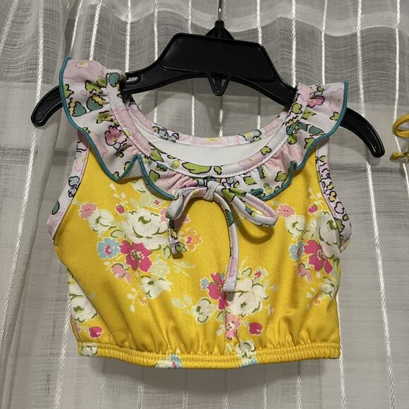 SweetHoney Toddler Girls Mallory Crop 2 Piece Swim - Picture 7 of 10